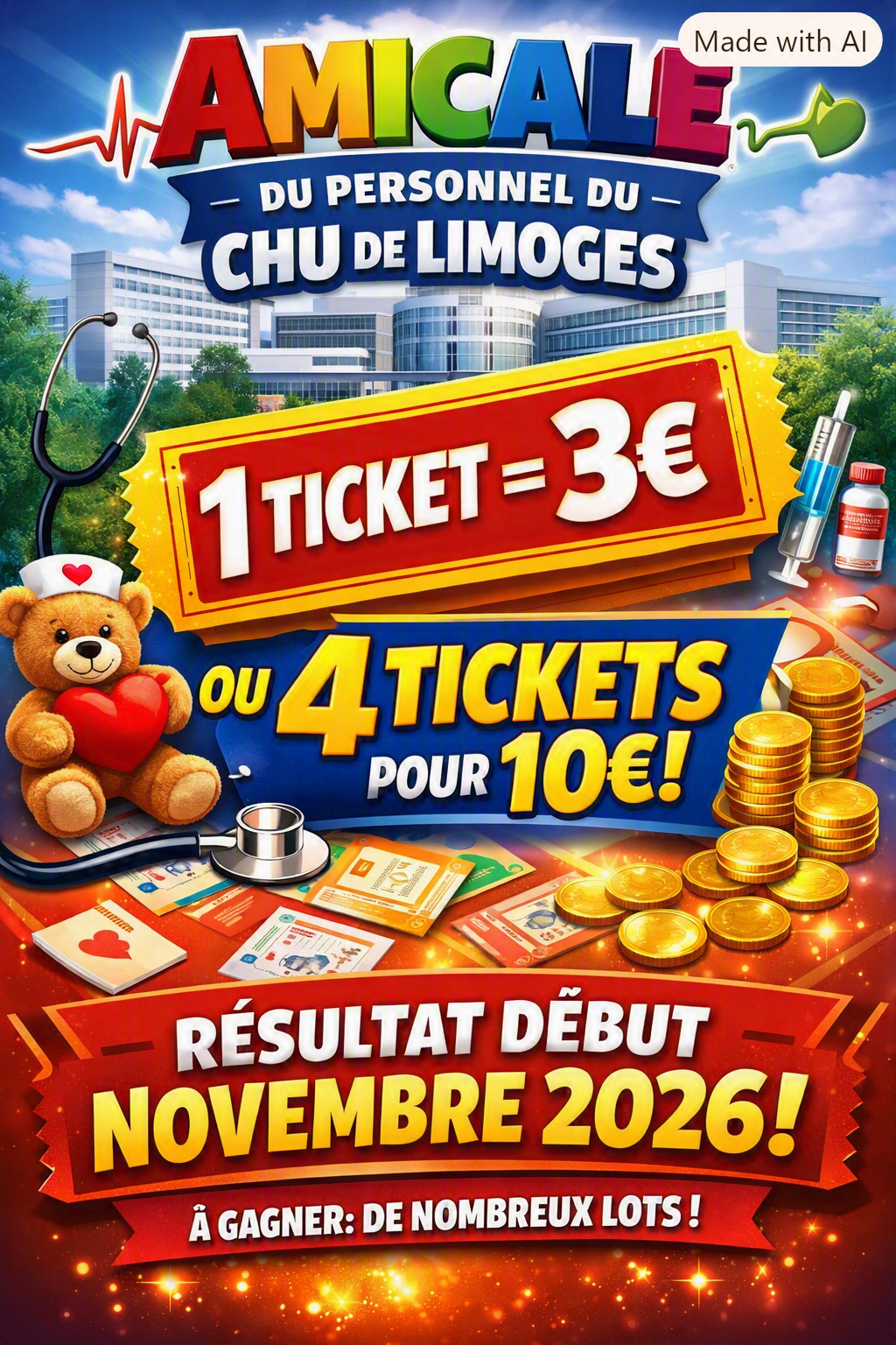 Affiche 1 tombola