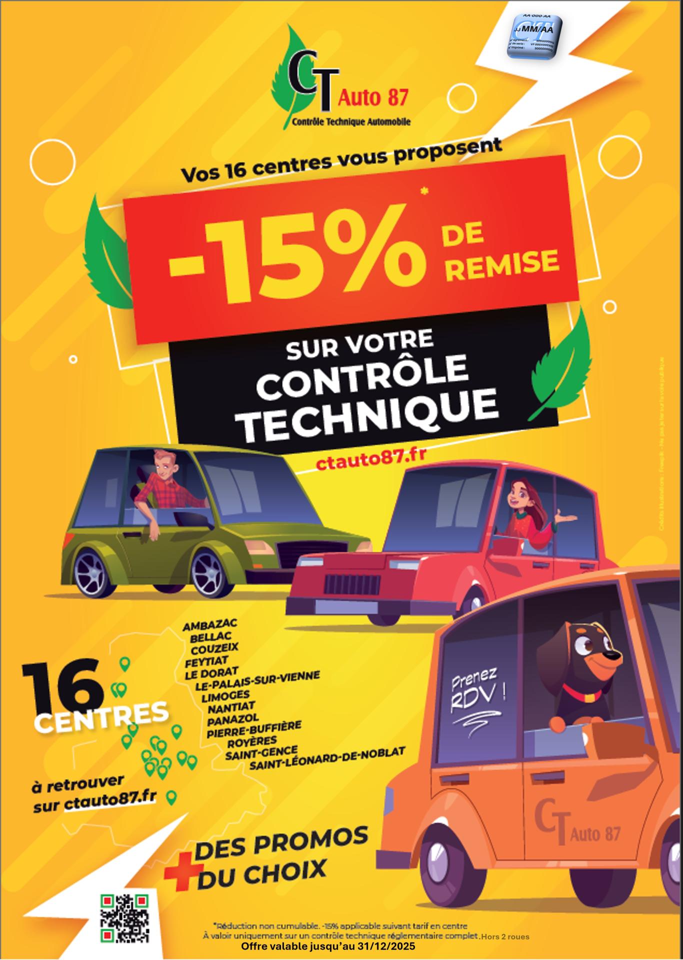 Affiche a4 16 centres